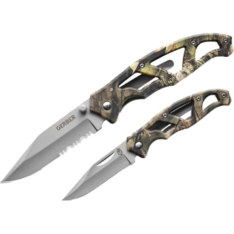 Нож Gerber Paraframe Combo + нож