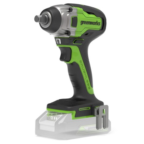 Ударный гайковерт Greenworks GD24IW400; 24 V (без аккумулятора и зарядного устройства)