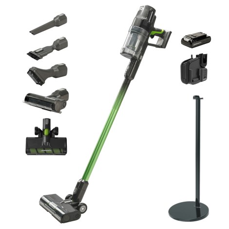 Беспроводной пылесос Greenworks GD24SVK4DG; 24 V; 1x4,0 Ah аккум.