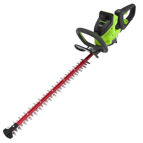 Dzīvžoga šķēres Greenworks GD40HT66; 40 V; 66 cm (bez akumulatora un lādētāja)