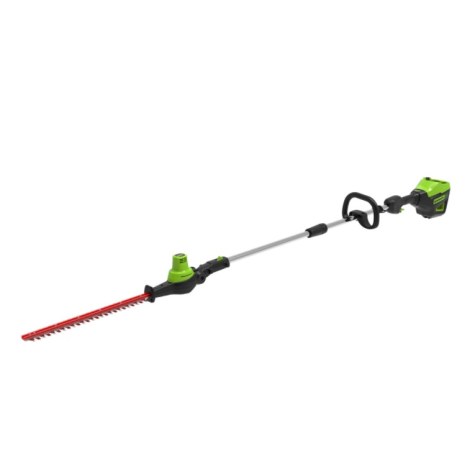 Teleskopiskas dzīvžoga šķēres Greenworks GD60PHT51; 60 V; 51 cm garums (bez akumulatora un lādētāja)