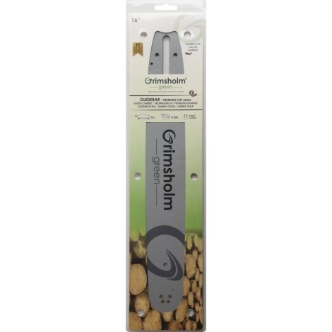 Шина для цепной пилы Grimsholm Premium Cut; 16''; 40 cm; .325''; 66; 1,6 mm