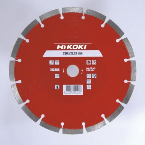 Dimanta slīpēšanas disks HiKOKI 752865; 230 mm
