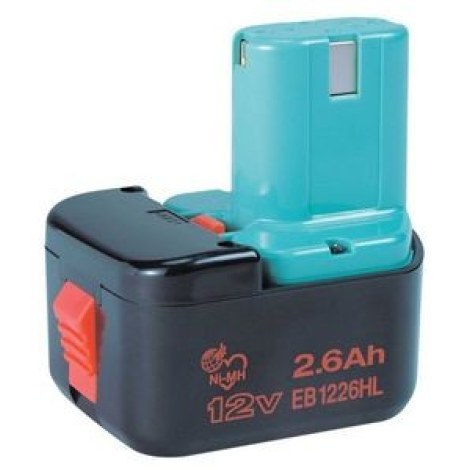 Akumulators Hitachi EB1226HL 12 V; 2,6 Ah; Ni-MH