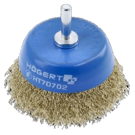Щетка для зачистки, торцевая Hogert HT7D701; 50 mm
