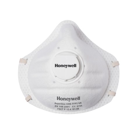 Aizsargmaska HONEYWELL SUPERONE 3206 P2 NR V; 20 gab.
