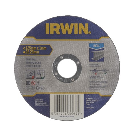 Абразивный режущий диск Irwin IW8082133; 125x1 mm