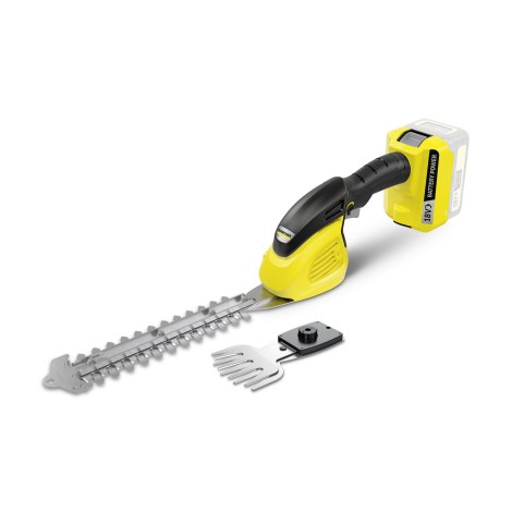 Dzīvžogu un zāles šķēru komplekts Karcher GSH 18-20; 18 V; 20 cm garuma; akumulatora (bez akumulatora un lādētāja)