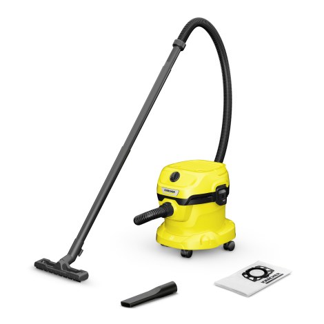 Sausās un mitrās tīrīšanas putekļsūcējs Karcher WD 2 Plus V-12/4/18