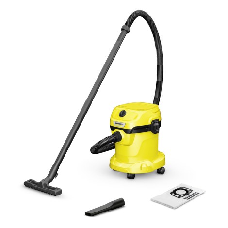 Sausās un mitrās tīrīšanas putekļsūcējs Karcher WD 2 Plus V-15/4/18