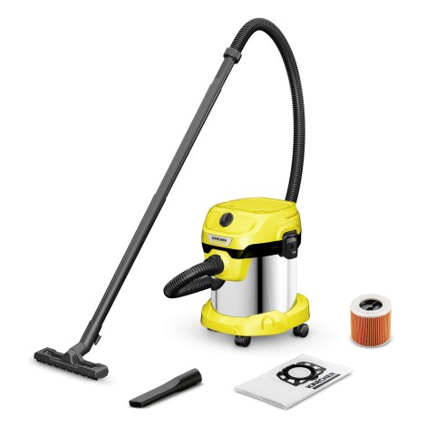 Sausās un mitrās tīrīšanas putekļsūcējs Karcher WD 2 PLUS S V-15/4/18/C (YSY)