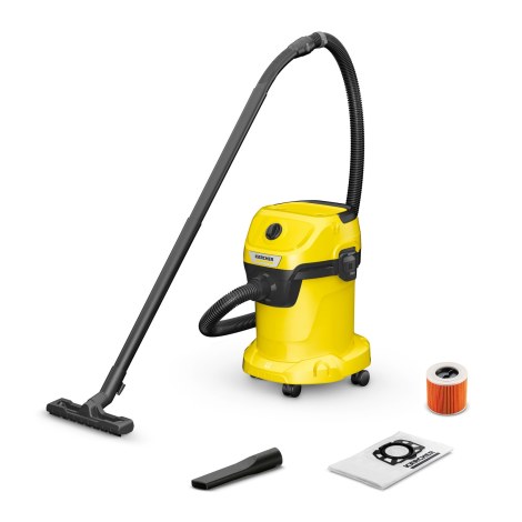 Sausās un mitrās tīrīšanas putekļsūcējs Karcher WD 3 V-17/4/20