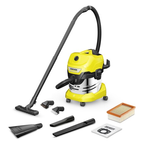 Sausās un mitrās tīrīšanas putekļsūcējs Karcher WD 4 S V-20/6/22 Car