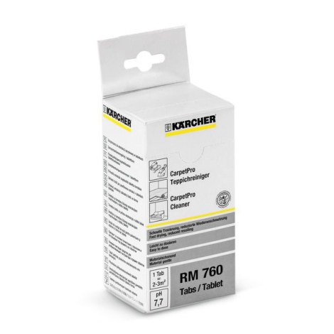Paklāju tīrīšanas līdzeklis tabletēs Karcher RM 760; 16 gab.