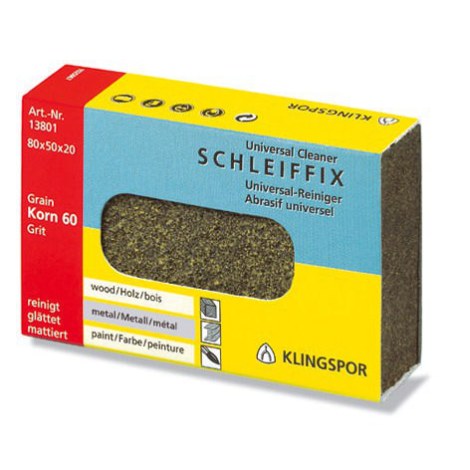 Шлифовальная губка Klingspor SFK 655; 80x50x20 mm; G120; 18 шт.