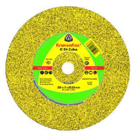 Абразивный режущий диск Klingspor C 24 Extra; 230x3 mm; 25 шт.