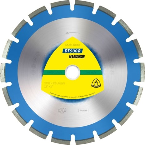 Алмазный отрезной диск Klingspor DT 900 R Special; 300x2,8x30,0 mm