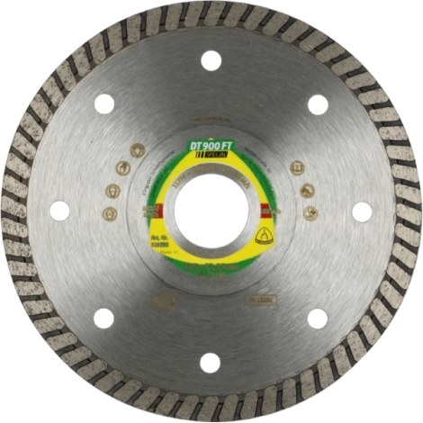 Алмазный диск для влажной резки Klingspor DT 900 FT Special; 125x1,4x22,23 mm