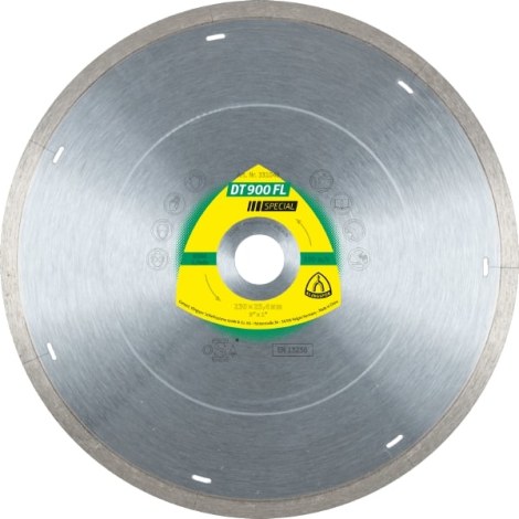 Алмазный диск для влажной резки Klingspor DT 900 FL Special; 350x2,2x30,0 mm
