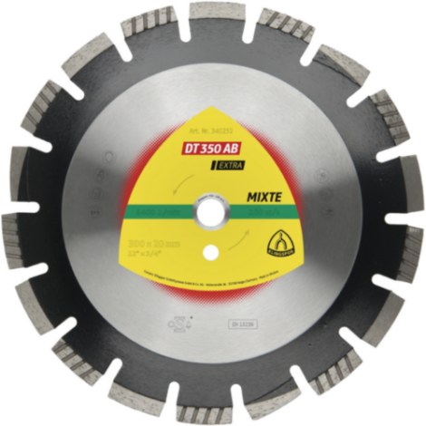 Алмазный отрезной диск Klingspor DT 350 AB Extra; 300x20 mm