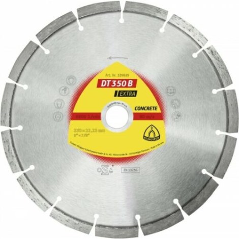 Алмазный отрезной диск Klingspor DT 350 B Extra; 150x22,23 mm