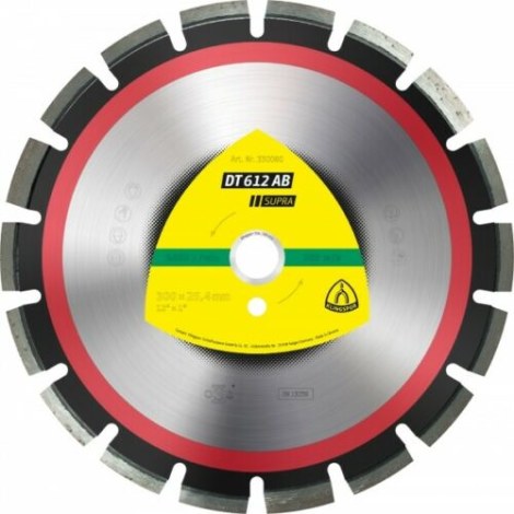 Алмазный отрезной диск Klingspor DT 612 AB Supra; 400x25,4 mm