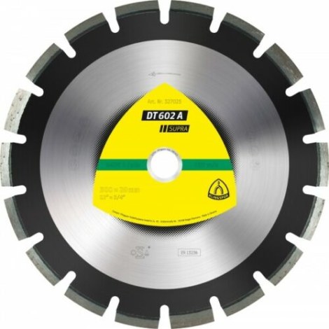 Алмазный отрезной диск Klingspor DT 602 A Supra; 400x25,4 mm