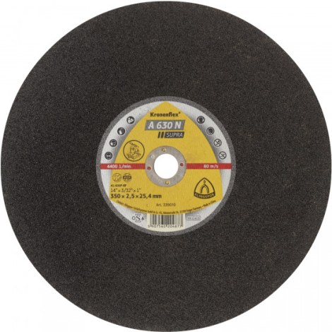 Abrazīvais griešanas disks Klingspor A 630 N Supra; 300x2,5 mm; 1 gab.