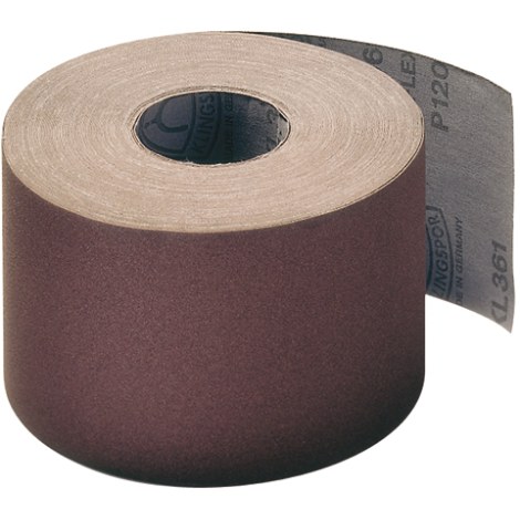 Шкурка шлифовальная в рулоне Klingspor; KL 361 JF; 50x25000 mm; K240; 1 шт.