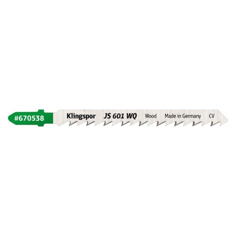 Пилки для лобзиков Klingspor 670538; 100 mm; 5 шт.