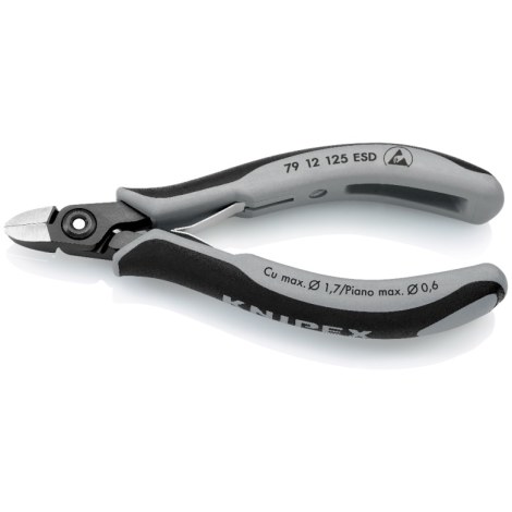 Plakanknaibles Knipex 7912125ESD; 125 mm