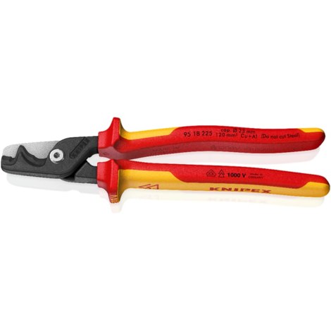 Ножницы для резки кабелей Knipex 9518225; 225 mm