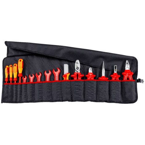 Instrumentu komplekts Knipex 989913; 15 gab.