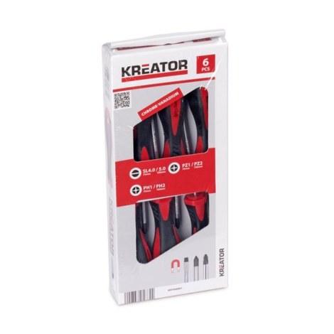 Комплект отверток Kreator KRT400001; 6 шт.