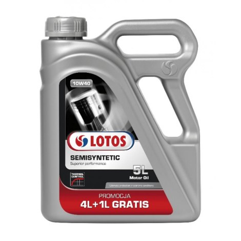 Eļļa Lotos Oil Semisynthetic 10W40; 5 l