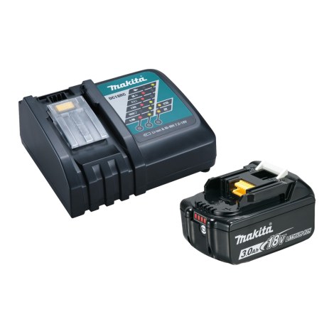 Akumulators Makita BL1830B; 18 V; 1x3,0 Ah + lādētājs DC18RC