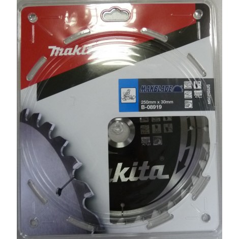 Пильный диск по дереву Makita; 250x2,4x30,0 mm; Z32; 5°