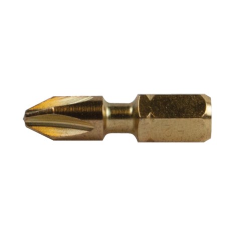 Skrūvgriežu uzgalis Impact Gold Torsion; PH; 2 gab.