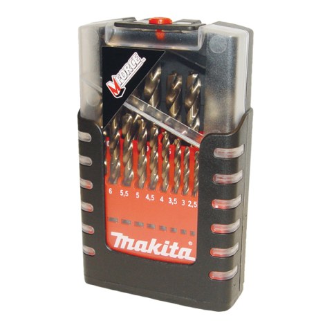 Набор сверл Makita M-Force; 1-10 mm; 19 шт.