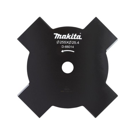4-зубчатый нож для триммера Makita; 255x25,4 mm; Z4