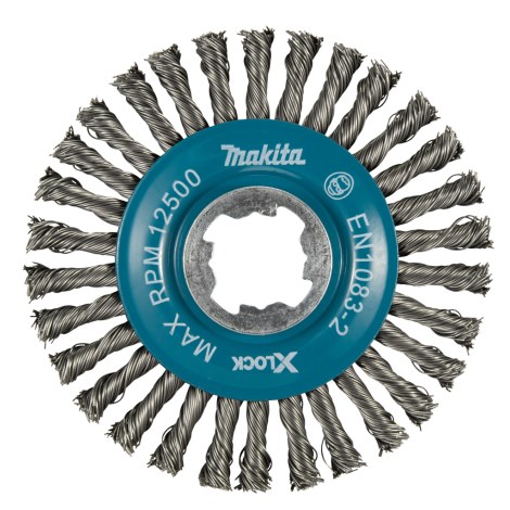 Щетка для зачистки, торцевая Makita D-73411; X-LOCK; 0,5x115 mm