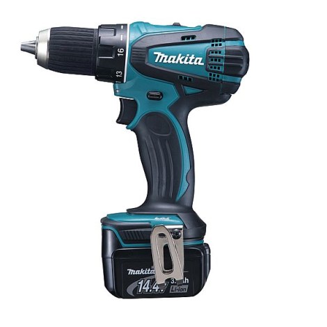 Дрель-шуруповерт Makita DDF446RFJ; 14,4 V; 2x3,0 Ah аккум.