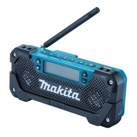 Radio Makita DEBMR052; 12 V (bez akumulatora un lādētāja)