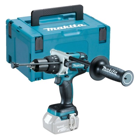 Ударная дрель / шуруповерт Makita DHP481ZJ; 18 V (без аккумулятора и зарядного устройства)