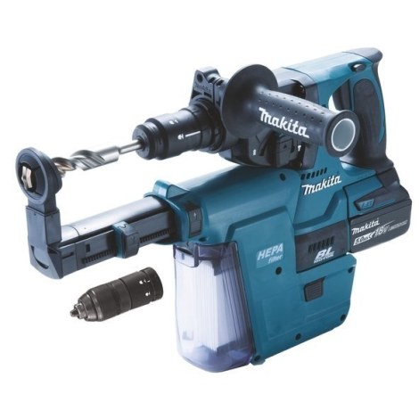 Аккумуляторный перфоратор Makita DHR243ZJV; 2,0 J; SDS-plus; 18 V (без аккумулятора и зарядного устройства)