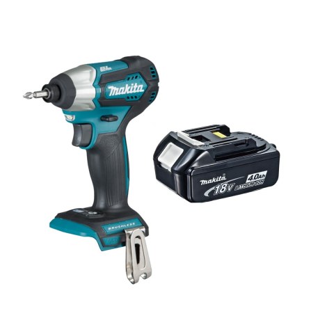 Шуруповерт ударный Makita DTD155ZA; 18 V; 1x4,0 Ah аккум.