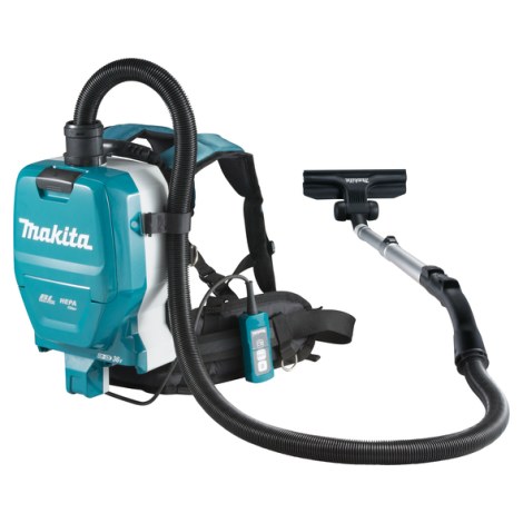 Akumulatora putekļsūcējs Makita DVC261ZX11; 2x18 V (bez akumulatora un lādētāja)