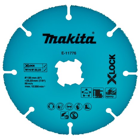 Отрезной диск Makita E-11776; 125x2x22,23 mm