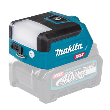 Prožektors ar akumulatoru Makita ML011G; 40 V (bez akumulatora un lādētāja)