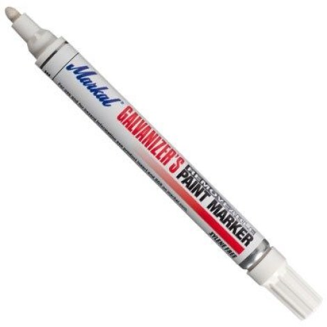 Маркер Markal GALVANIZER'S; 3 mm; белый
